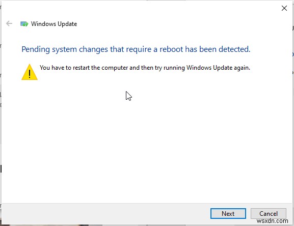 แก้ไข:Windows Update ไม่สามารถตรวจสอบการอัปเดตได้ในขณะนี้ (คู่มืออัปเดต 2022) 