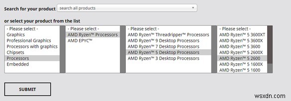 วิธีการดาวน์โหลดไดร์เวอร์ AMD Ryzen 5 2600?