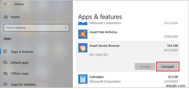 วิธีถอนการติดตั้ง Avast Secure Browser – 3 วิธี