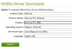 วิธีดาวน์โหลดไดรเวอร์ GeForce RTX 3090 สำหรับ Windows