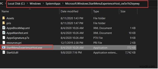 StartMenuExperienceHost.exe ใน Windows 10 คืออะไร และจะปิดการใช้งานได้อย่างไร
