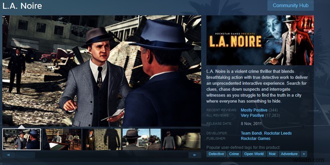 วิธีแก้ปัญหา Steam L.A. Noire ไม่เปิดบนพีซี?