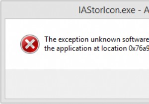 IAStorIcon.exe คืออะไร และวิธีแก้ไขข้อผิดพลาดของแอปพลิเคชัน IAStorIcon.exe