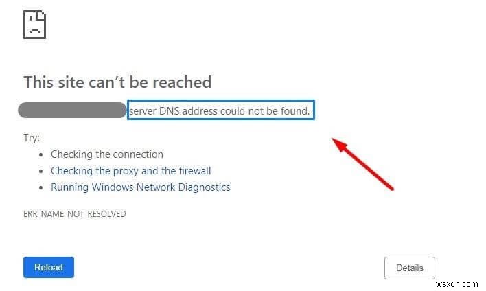 วิธีแก้ไขไม่พบที่อยู่ DNS ของเซิร์ฟเวอร์บน Google Chrome