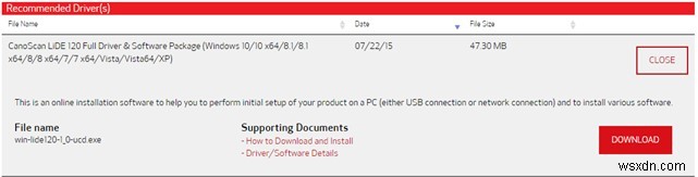 วิธีดาวน์โหลดและอัปเดตไดรเวอร์ CanoScan LiDE 120