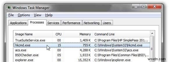 hkcmd.exe คืออะไร วิธีแก้ไขการใช้งาน CPU สูง hkcmd?