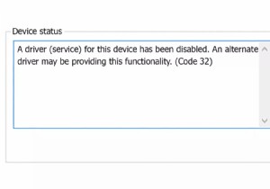 4 วิธี:วิธีแก้ไขรหัสข้อผิดพลาดของไดรเวอร์ 32 ใน Windows 10