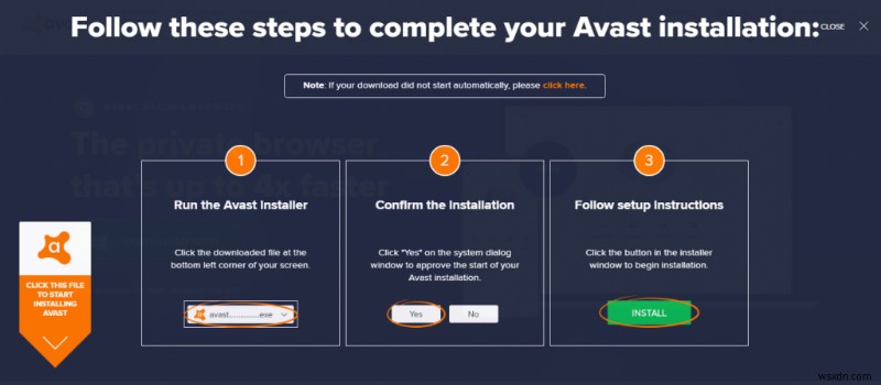 การตรวจสอบเบราว์เซอร์ที่ปลอดภัยของ Avast:รักษาความปลอดภัยกิจกรรมการท่องเว็บของคุณ