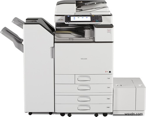 วิธีดาวน์โหลดและติดตั้งไดรเวอร์เครื่องพิมพ์ Ricoh MP C3003