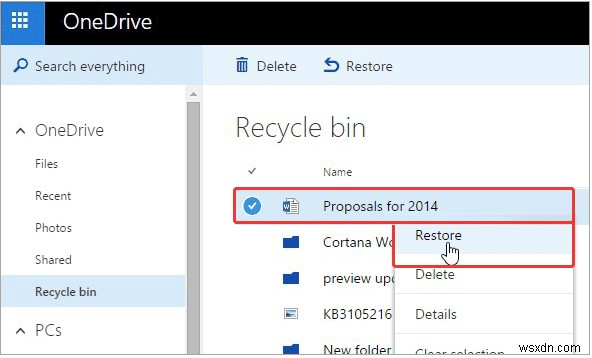 4 วิธีในการกู้คืนข้อมูลจาก OneDrive บน Windows 10