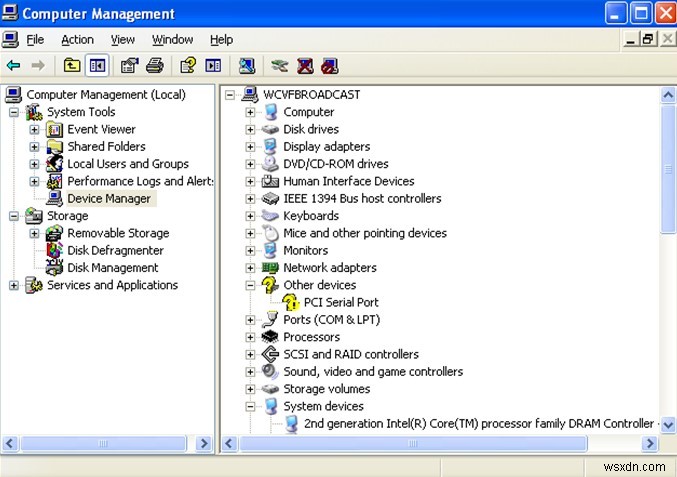 วิธีแก้ปัญหาไดรเวอร์พอร์ตอนุกรม PCI บนพีซีที่ใช้ Windows