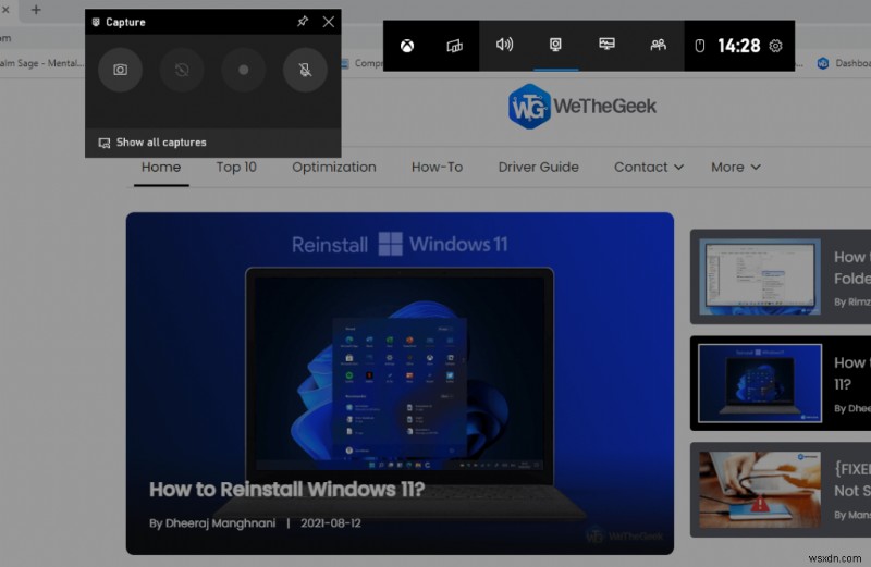 5 วิธีถ่ายภาพหน้าจอบน Windows 11