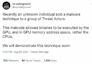 มัลแวร์ใหม่ที่ซ่อนอยู่ใน VRAM การ์ดแสดงผลของคุณ