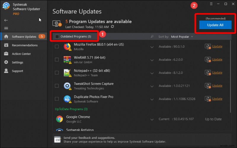 วิธีตรวจหาการอัปเดตซอฟต์แวร์บน Windows PC?