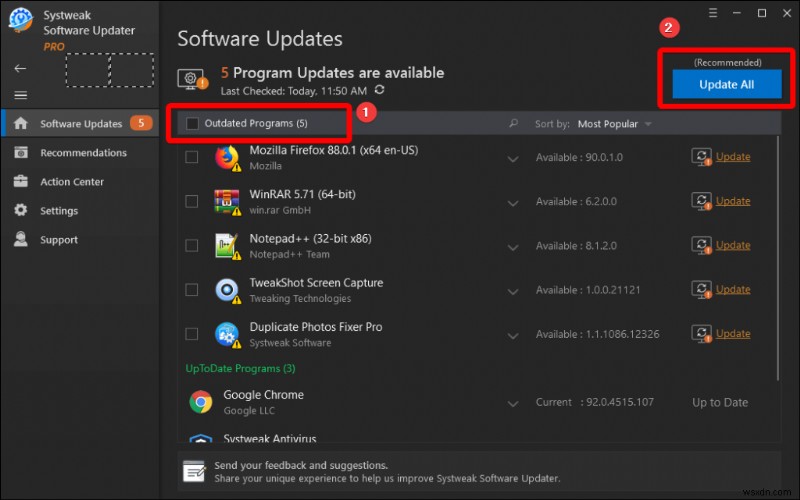 วิธีตรวจหาการอัปเดตซอฟต์แวร์บน Windows PC?