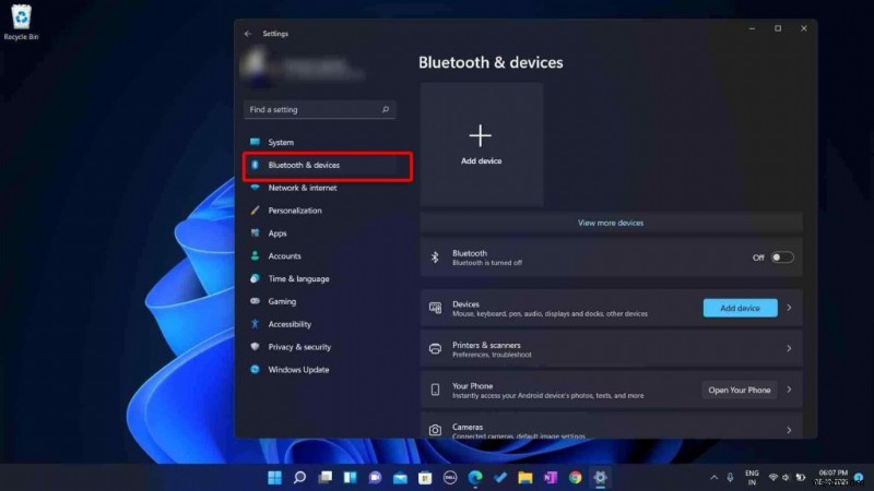 วิธีเปิดใช้งานบลูทูธใน Windows 11