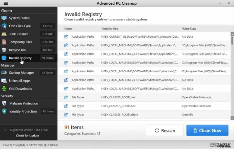 วิธีกำจัดสิ่งอุดตันในระบบด้วยซอฟต์แวร์ PC Cleanup