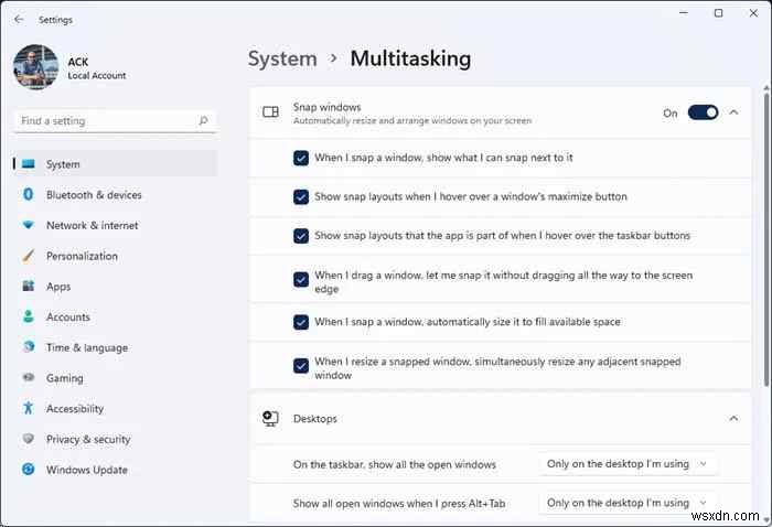 วิธีแก้ไข Snap Layouts ไม่ทำงานบน Windows 11