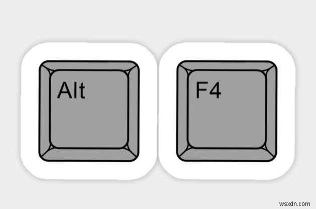 วิธีแก้ไขแป้นพิมพ์ลัด Alt + F4 ไม่ทำงานบน Windows 11