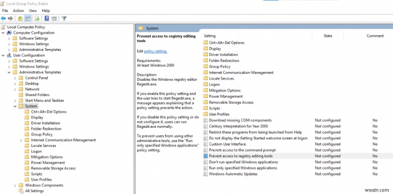 วิธีปิดการเข้าถึง Registry Editor ใน Windows 10