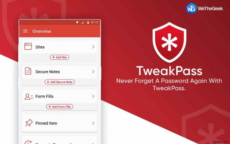 ฉันจะเปิดใช้งานส่วนขยายเว็บเบราว์เซอร์ Tweakpass ได้อย่างไร