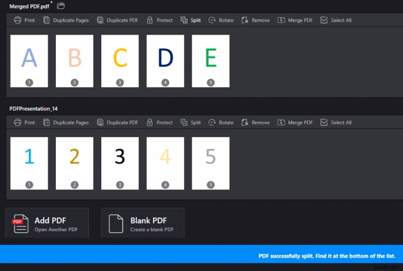 วิธีรวมหรือแยกไฟล์ PDF ของคุณ?