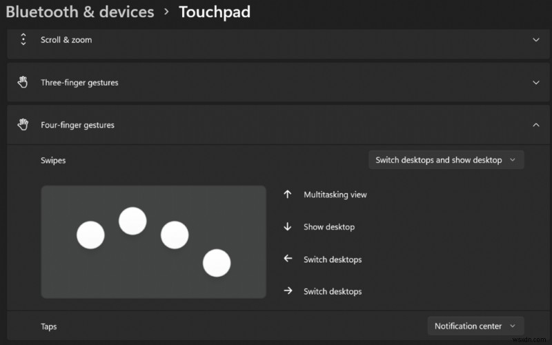 วิธีปรับแต่งท่าทางทัชแพดใน Windows 11