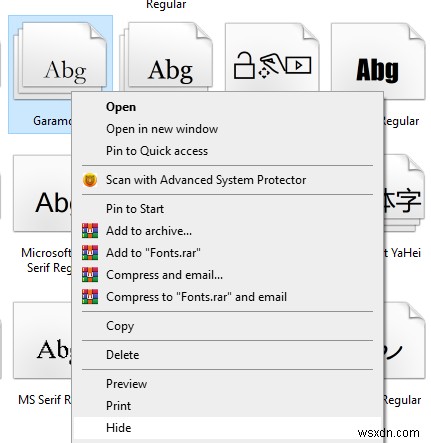 วิธีจัดการแบบอักษรใน Windows PC