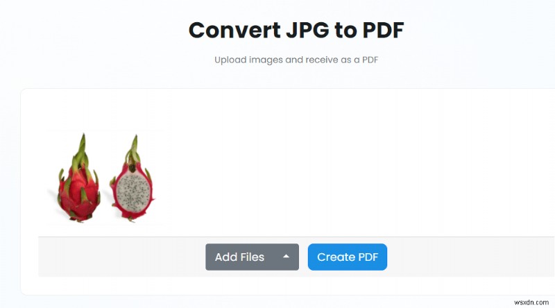 วิธีสร้าง PDF จากหลายภาพ