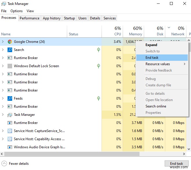 วิธีลดการใช้ RAM บนพีซีที่ใช้ Windows