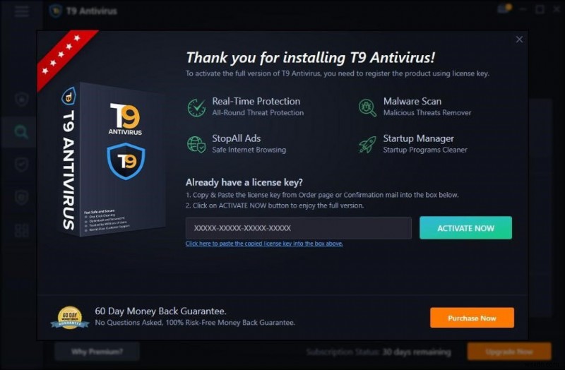 T9 Antivirus 2022:เป็นโปรแกรมป้องกันไวรัสที่ดีหรือไม่ (รีวิวฉบับเต็ม)