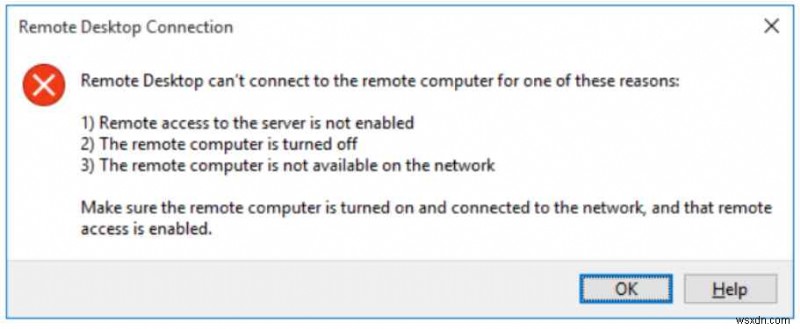 วิธีแก้ไขเซิร์ฟเวอร์เกตเวย์เดสก์ท็อประยะไกลใช้งานไม่ได้ชั่วคราว