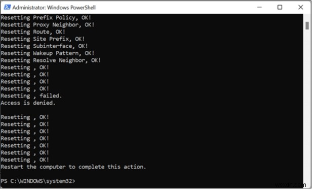 วิธีรีเซ็ต TCP/IP Stack ใน Windows 10/11