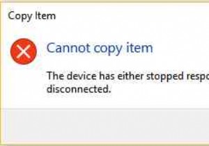 วิธีแก้ไขอุปกรณ์หยุดตอบสนองหรือขาดการเชื่อมต่อ
