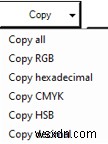 วิธีค้นหารหัสสี Html Hex ของรูปภาพใดๆ บนพีซีของคุณ