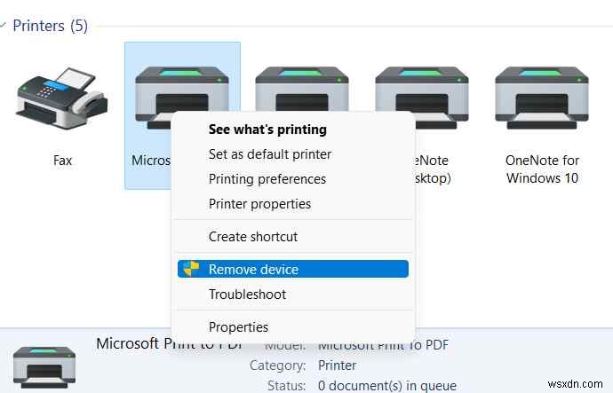 วิธีแก้ไข Microsoft Print เป็น PDF ไม่ทำงานบน Windows 11