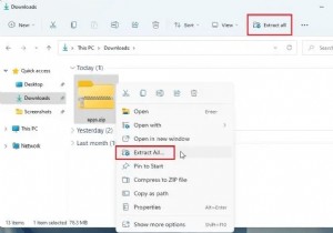 3 วิธีแตกไฟล์ใน Windows 11