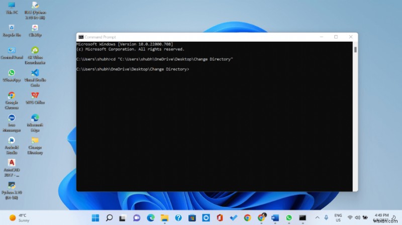 วิธีเปลี่ยนไดเร็กทอรีใน Command Prompt บน Windows 10