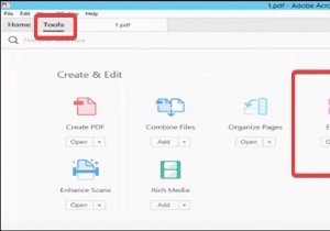 วิธีหมุนข้อความใน PDF บน Windows PC?