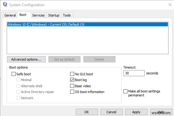 วิธีเปิดใช้งาน Boot Log ใน Windows 11/10