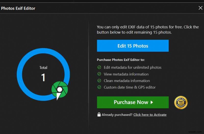 ประโยชน์ของการใช้ Exif Editor บน Windows 11/10 PC