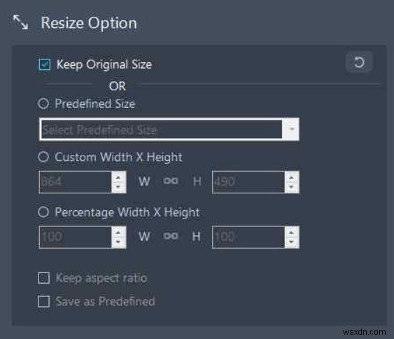 วิธีคืนค่าการจัดตำแหน่งรูปภาพที่ไม่ถูกต้องโดยใช้ Image Resizer?