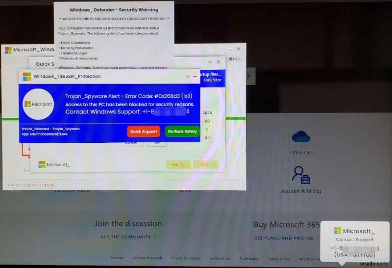 วิธีลบกลอุบายคำเตือนความปลอดภัยของ Windows Defender