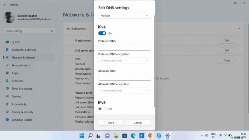 วิธีเปลี่ยนเซิร์ฟเวอร์ DNS ใน Windows 11