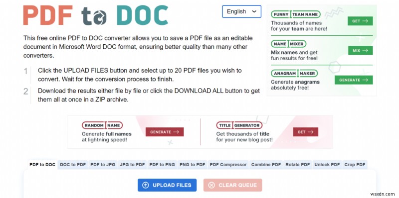10 ตัวแปลง PDF เป็น Word ฟรีที่ดีที่สุดสำหรับพีซีที่ใช้ Windows