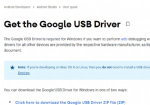 วิธีดาวน์โหลด/ติดตั้งไดรเวอร์ Google USB ใน Windows