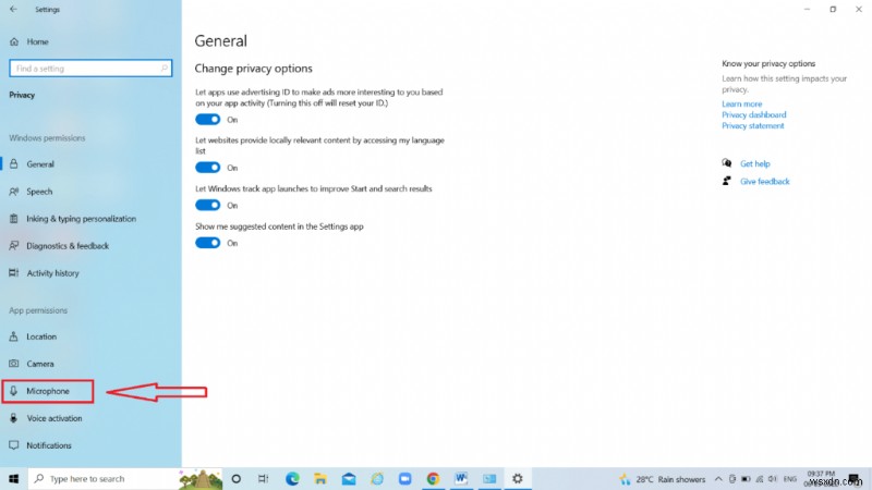 วิธีเปิดไมโครโฟนใน Windows 10