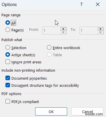 วิธีแปลงไฟล์ Excel เป็น PDF