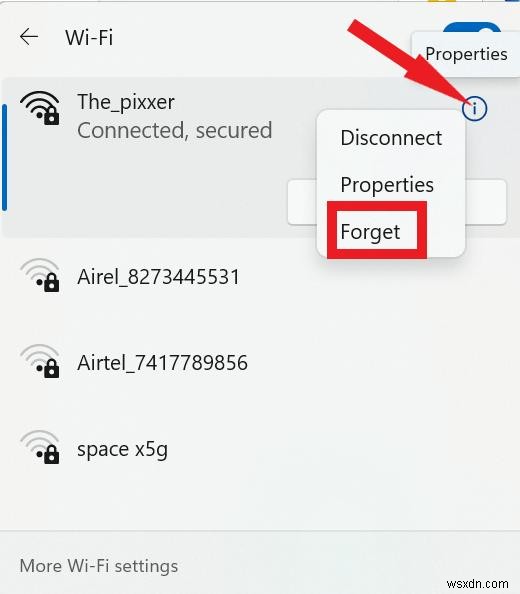 วิธีแก้ไข Wi-Fi หยุดการเชื่อมต่อกับ Windows 11