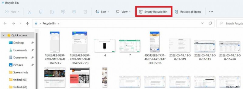 6 วิธีล้างถังรีไซเคิลใน Windows 11